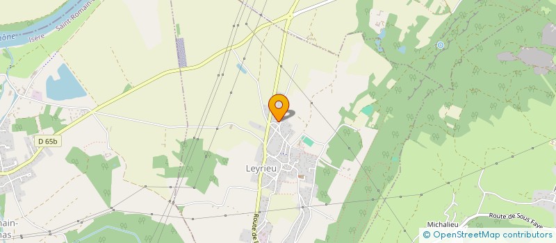 localisation de l'entreprise MONSIEUR GAETAN CADIEU  LEYRIEU