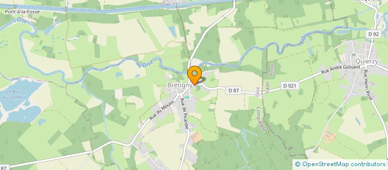 localisation de l'entreprise MONSIEUR GAETAN CAILLE  BRETIGNY