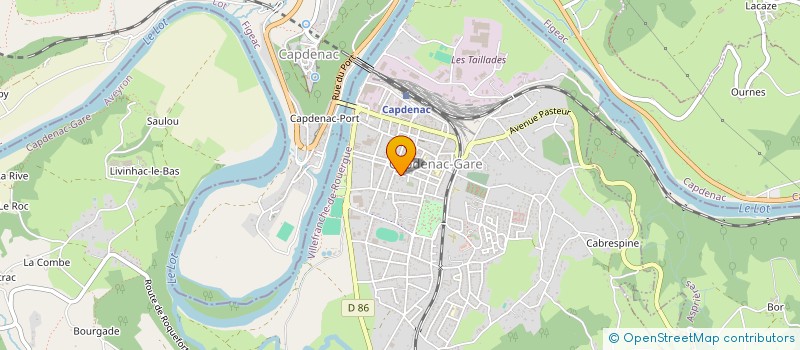 localisation de l'entreprise MONSIEUR GAETAN CALAS  GAILLAC