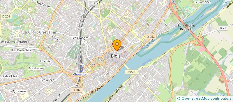 localisation de l'entreprise MONSIEUR GAETAN CALVIAC  BLOIS