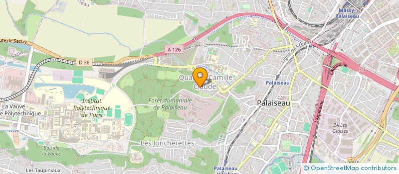 localisation de l'entreprise MONSIEUR GAETAN CAMILLERI à PALAISEAU