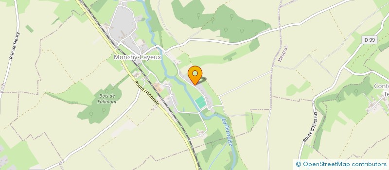 localisation de l'entreprise MONSIEUR GAETAN CAMPAGNE  MONCHY-CAYEUX