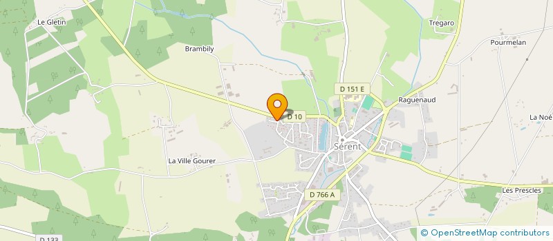 localisation de l'entreprise MONSIEUR GAETAN CAPPADORO à SERENT