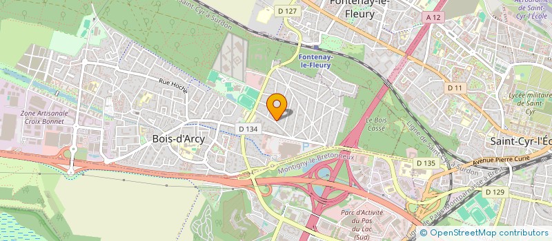 localisation de l'entreprise MONSIEUR GAETAN CARRANO  BOIS-D'ARCY