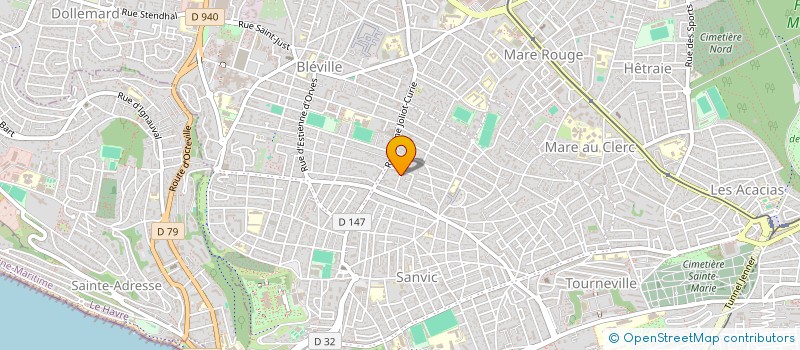 localisation de l'entreprise MONSIEUR GAETAN CASIMIRO à LE HAVRE