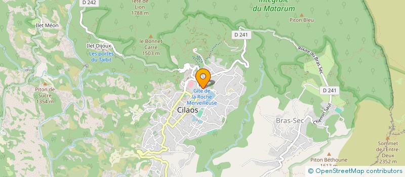 localisation de l'entreprise MONSIEUR GAETAN CHATELLIER à CILAOS
