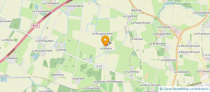 localisation de l'entreprise MONSIEUR GAETAN CHERET  COUFFE