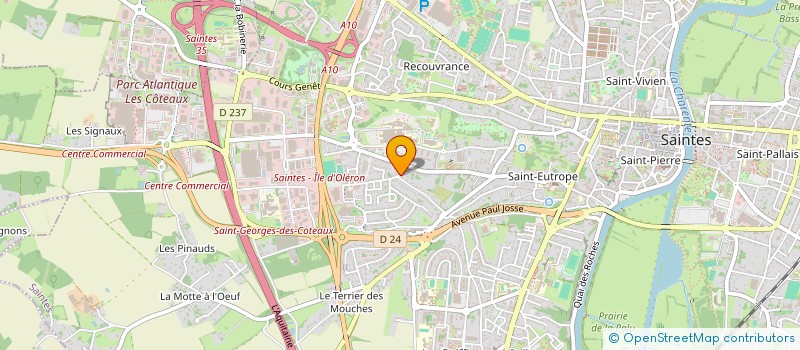 localisation de l'entreprise MONSIEUR GAETAN COLLARD  CORME-ROYAL