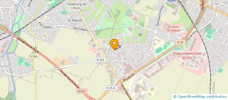 localisation de l'entreprise MONSIEUR GAETAN CORBEAU  SIN-LE-NOBLE