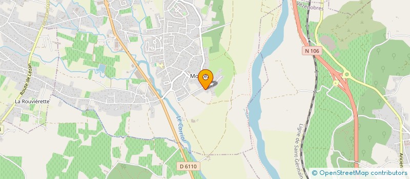 localisation de l'entreprise MONSIEUR GAETAN CORDARO  SAINT-CHRISTOL-LEZ-ALES