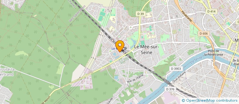 localisation de l'entreprise MONSIEUR GAETAN COULON  LE MEE-SUR-SEINE