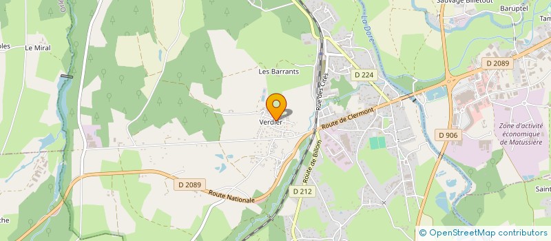 localisation de l'entreprise MONSIEUR GAETAN CUNHA  PESCHADOIRES