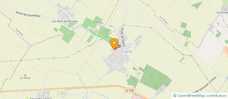 localisation de l'entreprise MONSIEUR GAETAN DANGLADE  SEMUSSAC