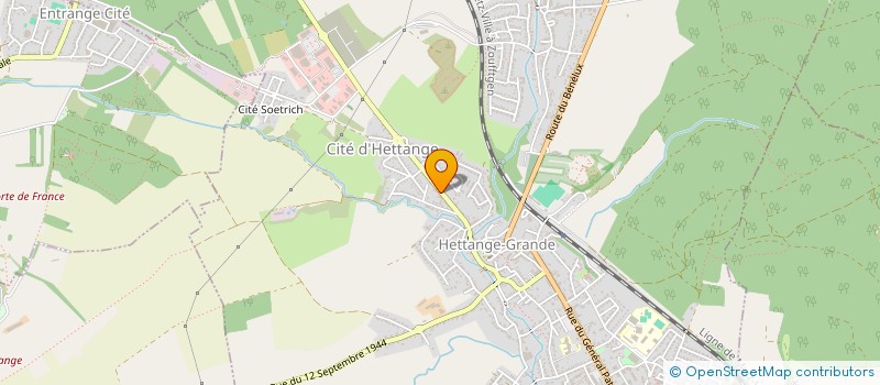 localisation de l'entreprise MONSIEUR GAETAN DE BARROS  HETTANGE-GRANDE