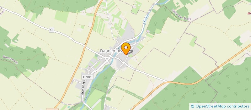 localisation de l'entreprise MONSIEUR GAETAN DE FRESNOYE à DANNEMOIS