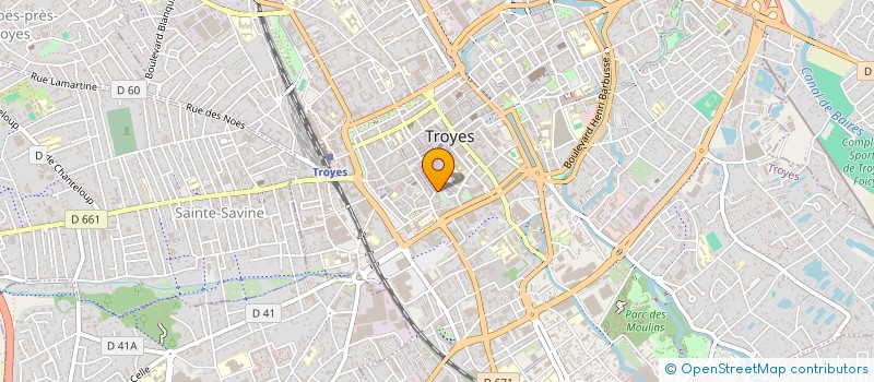 localisation de l'entreprise MONSIEUR GAETAN DE SOUSA à TROYES