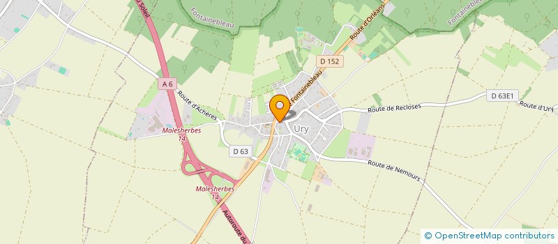 localisation de l'entreprise MONSIEUR GAETAN DEBU  VILLIERS-SOUS-GREZ