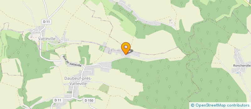 localisation de l'entreprise MONSIEUR GAETAN DECHERF  DAUBEUF-PRES-VATTEVILLE
