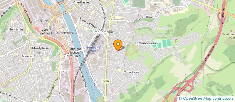 localisation de l'entreprise MONSIEUR GAETAN DELATTRE à BOULOGNE-SUR-MER