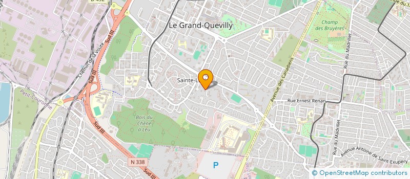 localisation de l'entreprise MONSIEUR GAETAN DELBOS  GRAND QUEVILLY (LE)