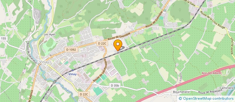 localisation de l'entreprise MONSIEUR GAETAN DELEBARRE  VINAY
