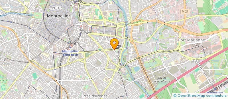 localisation de l'entreprise MONSIEUR GAETAN DELEPINE à MONTPELLIER