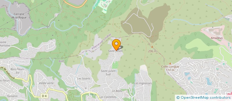 localisation de l'entreprise MONSIEUR GAETAN DELMOTTE  BIOT