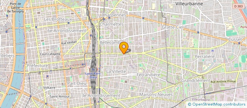 localisation de l'entreprise MONSIEUR GAETAN DEMEUSY  LYON