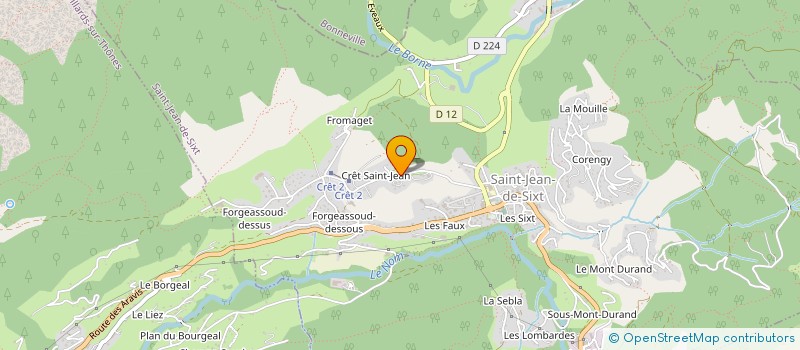 localisation de l'entreprise MONSIEUR GAETAN DENIS  LE CHAMBON-SUR-LIGNON