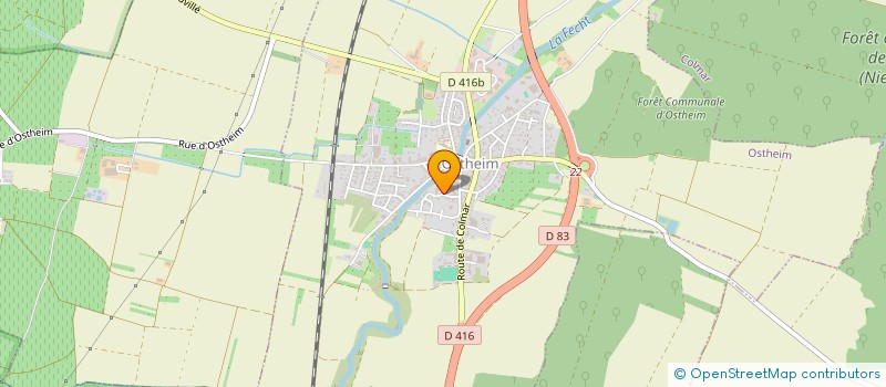 localisation de l'entreprise MONSIEUR GAETAN DISCHLER  OSTHEIM