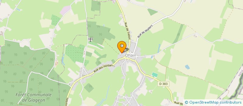 localisation de l'entreprise MONSIEUR GAETAN DIVRY  OHAIN