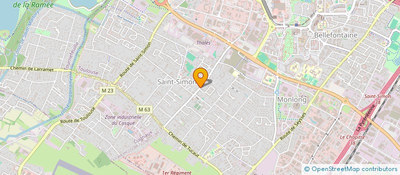 localisation de l'entreprise MONSIEUR GAETAN DOMALAIN à TOULOUSE