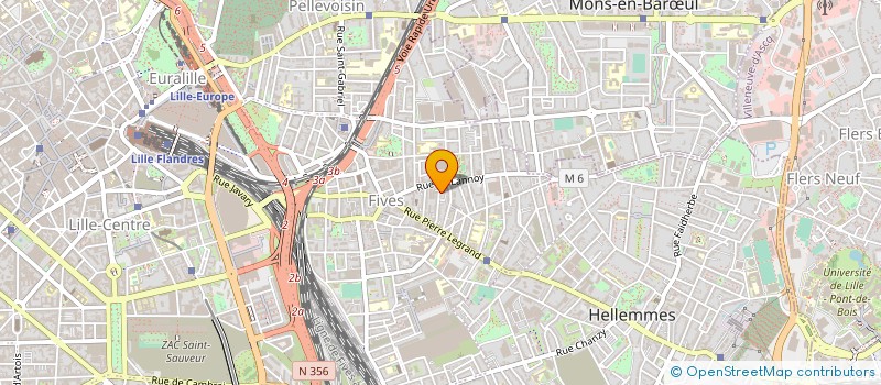localisation de l'entreprise MONSIEUR GAETAN DOUAY à LILLE