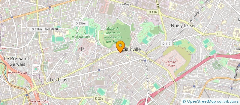 localisation de l'entreprise MONSIEUR GAETAN DOUCET à ROMAINVILLE
