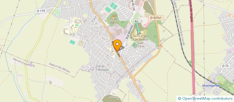 localisation de l'entreprise MONSIEUR GAETAN DUMON  NUX-LES-MINES