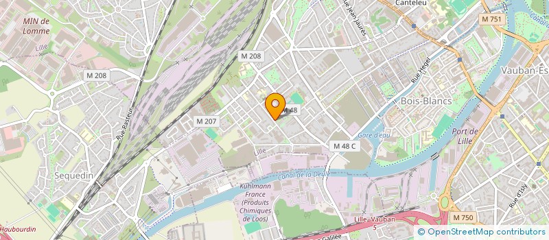 localisation de l'entreprise MONSIEUR GAETAN DUPIRE à LILLE