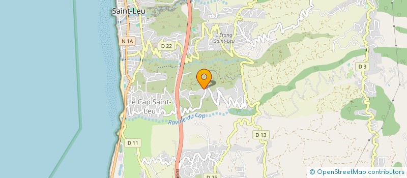 localisation de l'entreprise MONSIEUR GAETAN DUPRAT à SAINT-LEU