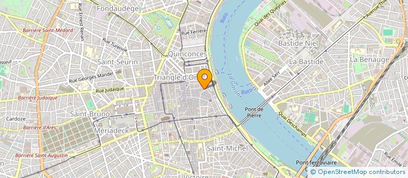 localisation de l'entreprise MONSIEUR GAETAN DUSSOL à BORDEAUX