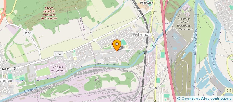 localisation de l'entreprise MONSIEUR GAETAN EDET  RICHEMONT