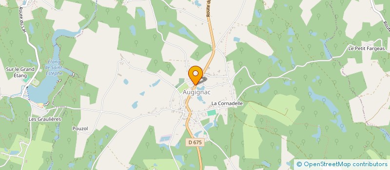 localisation de l'entreprise MONSIEUR GAETAN ESPINASSE  AUGIGNAC
