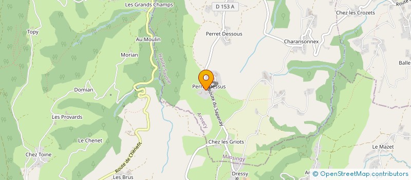 localisation de l'entreprise MONSIEUR GAETAN FARAMAZ à MASSINGY