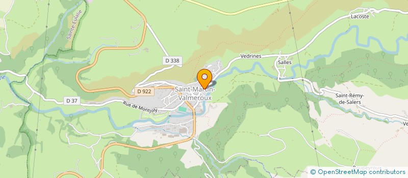 localisation de l'entreprise MONSIEUR GAETAN FAURE à SAINT-CIRGUES-DE-MALBERT