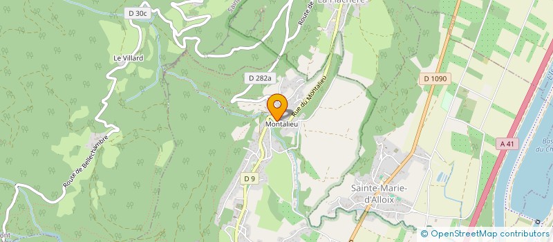 localisation de l'entreprise MONSIEUR GAETAN FAYOLLE  GRENOBLE