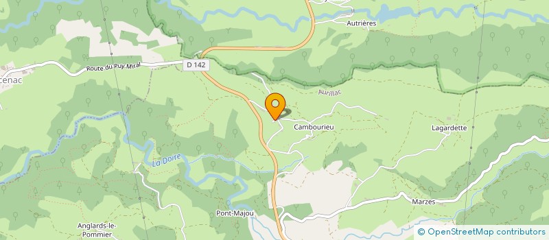 localisation de l'entreprise MONSIEUR GAETAN FEREROL à SAINT-CERNIN