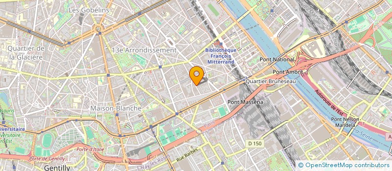 localisation de l'entreprise MONSIEUR GAETAN FONTAINE  PARIS