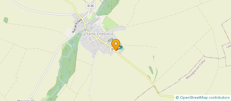 localisation de l'entreprise MONSIEUR GAETAN FOURNIER  LA FERTE-CHEVRESIS