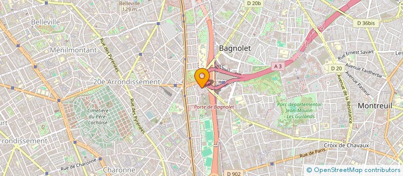 localisation de l'entreprise MONSIEUR GAETAN FOURQUIER  PARIS