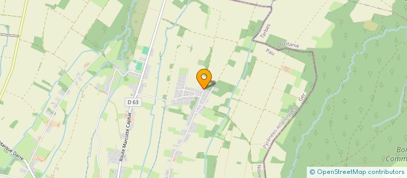 localisation de l'entreprise MONSIEUR GAETAN FREDOUT  GER