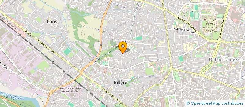 localisation de l'entreprise MONSIEUR GAETAN GAETAN  BILLERE