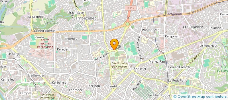 localisation de l'entreprise MONSIEUR GAETAN GALAIS à BREST